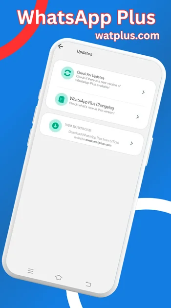 WhatsApp Plus updates screenshot