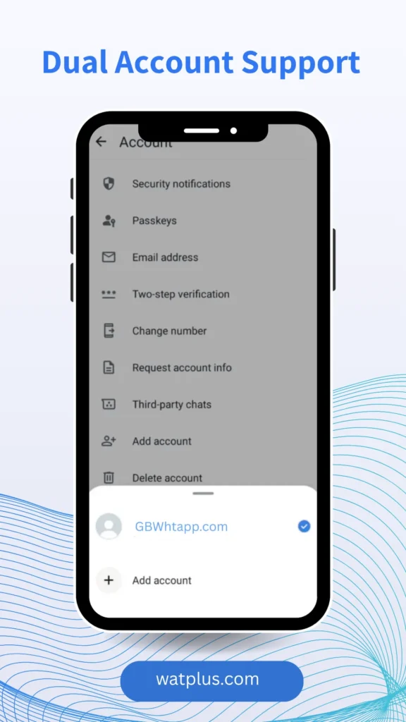 WhatsApp Plus Dual Account Support watplus.com