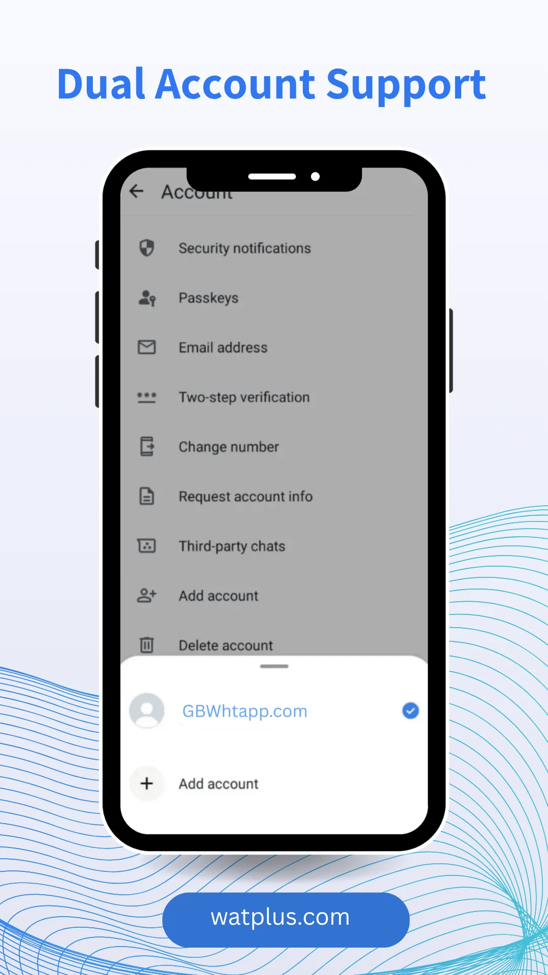 WhatsApp Plus Dual Account Support watplus.com